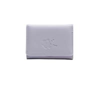 PADGCNOR Women’s Short Wallet | Thin Cute Cartoon Bear Three-Fold Design for Ladies and Students(Purple1)
