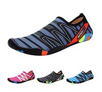 Padgene Barefoot Skin Water Shoes Socks, Men Women Quick Dry Water Sport Shoes, Unisex Aqua Shoes for Swim Yoga Beach Running Snorkeling Swimming Surf Scuba Diving Green Black