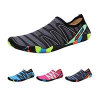 Padgene Barefoot Skin Water Shoes Socks, Men Women Quick Dry Water Sport Shoes, Unisex Aqua Shoes for Swim Yoga Beach Running Snorkeling Swimming Surf Scuba Diving Black