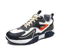 Padgene Men Women Running Shoes Sports Trainers Breathable Lightweight Sneakers Air Cushion Low Top Footwear Waking Fitness Lace up Shoes for Walking Gym Jogging Fitness Athletic Casual