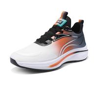 Padgene Men Women Running Shoes Sports Trainers Breathable Lightweight Sneakers Air Cushion Low Top Footwear Waking Fitness Lace up Shoes for Walking Gym Jogging Fitness Athletic Casual