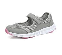 Padgene Women's Comfortable Working Nurse Shoes Non-Slip Adjustable Breathable Walking Casual Nursing Orthotic Lightweight Shoes