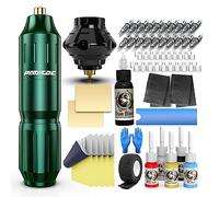Padieoe Tattoo Kit Wireless Tattoo Machine Kit Rotary Tattoo Gun with 1,050 mAh Capacity Tattoo Power Supply Tattoo Battery Tattoo Pen Kit for Beginners WTK219