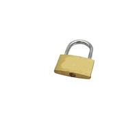 Padlock 1PC Same Key Copper Padlock Brass Small Locks 25mm 30mm 40mm 50mm 60mm Not Rust Lock Core Include 3 Keys(50mm)
