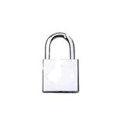 Padlock 1PC Same Key Stainless Steel Waterproof Antirust Padlock Anti-Theft Lock(70mm)