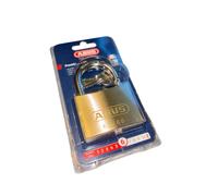 Abus Mechanical 09855 65/60Mm Brass Padlock Carded