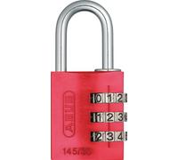 Padlock Combination Aluminum 30mm Red