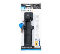 Oxford Bicycle Cycle Bike LinkLock SL Folding Lock Black - 1M