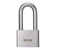 Padlock， Outdoor Steel Key,Rust-Proof,Hydraulic Shears,Lock Body Width 30mm,40mm,50mm,60mm,4 Keys(Long Lock,40mm)