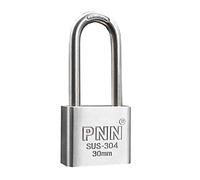 Padlock, Outdoor Waterproof and Rust-Proof Key Padlock,1 Key,Width 30mm40mm50mm60mm,Outdoor Lock Warehouse Container Garage Security Lock(50x38mm)