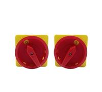 Padlock Rotary Cam Switch HZ5-20/4 L03GS Off-ON Silver AC380V 20A Two Poles Machine Tool electronic starter Control