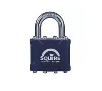 Henry Squire Stronglock Laminated Open Shackle 4 Pin Double Locking Padlock, 38 mm (Length)
