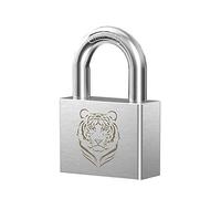 Padlock, Stainless Steel Key Padlock,Rust-Proof and Anti-Shear Outdoor Door Lock,Locker,30mm40mm50mm60mm,3 Keys(40mm)
