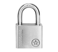 Padlock, Steel Key Padlock,Waterproof and Rust-Proof Safety Lock, Body Width 30mm40mm50mm60mm70mm,4 Keys(32x47mm)