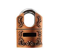 Padlock, Steel Padlock with 3 Keys,Rust-Proof and Anti-Theft Brass Lock,The Width of The Lock Body is 40mm,50mm,60mm(60x86mm)