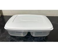 PADMASHRE Whitefurze Food Twin Compartments 2.5Litre Container