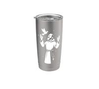 Padre Pio Catholic Saint Stainless Steel Insulated Tumbler