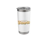 Padre's Favorite Retro Vintage Style Text Stainless Steel Insulated Tumbler