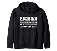 Padrino il migliore Godfather Zip Hoodie