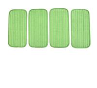 Pads 12-Inch Compatible for Swiffer for WETJET, Flatbed Mop Cover, Reusable Floor Cleaning Cloths for Wet Mopping Tasks(4 Pack)