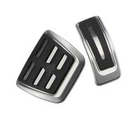 Pads Car Foot Pedals For A6 C8 4K For Ab 2019-2022 RHD Auto Accelerator Pedals Foot Rest Gas Brake Stainless Steel Accessories(AT without Rest)