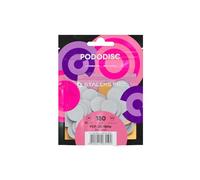 Pads Nail File for Pedicure disc White Refill File Pododisc Staleks Pro M 180 grit Box (50 pc) Pedicure Foot feet spa