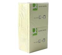 PADS STICKY 12PK 75X75MM YLW KF10502 By Q CONNECT