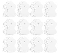 Pads Tens Electrode Pads 24 Pack, Tens Pads Self-Adhesive Reusable Electrode Pads with Plug 2.0MM Tens Pads Replacement for Home Use, 6.5×9.5CM