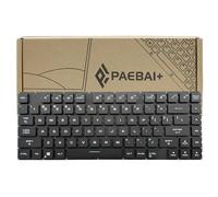 PAEBAI+ Replaccment Laptop Keyboard RGB Backlit for Asus ROG Strix Scar 15 G533 G533ZM G533ZS G533ZW G533ZX US Layout Black