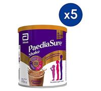 PaediaSure Shake, 400g x5 bundle, Chocolate Nutritional Supplement Multivitamin Drink for Kids