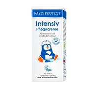 PAEDIPROTECT Intensive care cream, 75 ml, moisturises dry and irritated skin, relieves itching and prevents inflammation, fragrance-free baby cream for face, body and hands, vegan