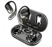 Paekole Open Ear AI Translator Earbuds, 3-in-1 Wireless Bluetooth Headphones with Charging Case, Real-Time Translation for 144 Languages & Accents, Audífonos Traductores Spanish/English