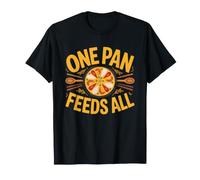 Paella Home Cook Feeds Twenty One Pan Humor Feast Crowd T-Shirt