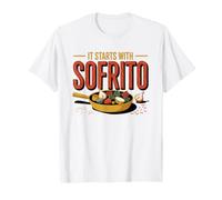 Paella Home Cook Sofrito Base Everything Scratch Spanish T-Shirt
