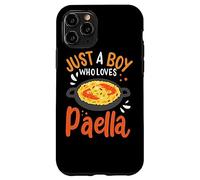 Paella Lover Just A Boy Who Loves Paella Spanish Rice Dish Case for iPhone 11 Pro