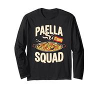 Paella Squad Spanish Food Lovers Cooking Long Sleeve T-Shirt