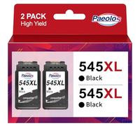 Paeolos 545XL Black Ink Cartridge Replacement for Canon PG-545XL High Yield Printer Ink for Canon Pixma TS3150 MG3050 TR4550 TS3350 MG2950 TR4551 TS3355 MX495 MX490 TS3151 TS3351 TS205 TS305 iP2800