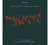 Arvo Pärt – Miserere / Festina lente / Sarah Was Ninety Years Old – CD (2008)