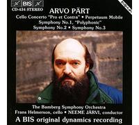 Pärt: Symphony No. 1, Polyphonic, Symphony No.2, Symphony No.3 / Cello Concerto, Pro et Contra / Perpetuum Mobile