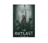 PAEVDIN Escape Experiment Video Game Poster1 Poster Decorative Painting Canvas Wall Posters And Art Picture Print Modern Family Bedroom Decor Posters 16x24inch(40x60cm)