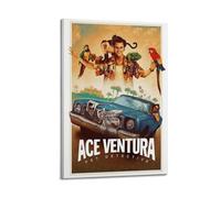 PAEVDIN Movie Poster Detective Plane Head Poster Decorative Painting Canvas Wall Posters And Art Picture Print Modern Family Bedroom Decor Posters 12x18inch(30x45cm)