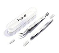 PAFASON Premium Tick Removal Tweezer Tool Set, Dual-Headed, Multi-Functional Stainless Steel Twister Remover for Dogs, Cats, Humans, Storage Case