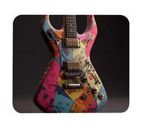 PAFEFO Cool Electric Guitar (3) Mouse Pad, Smooth Mouse Mat, Computer Mouse-pad for Wireless Mouse