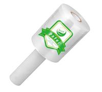 PAFEI Stretch/Shrink Wrap Roll 4.3 inch 1100ft - 80 Gauge Plastic Wrap for Moving, Heavy Duty 500% Stretch for Pallets, Packing, Shipping&Furniture Protection -1 Rolls