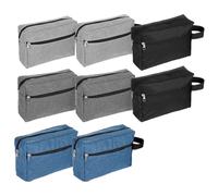 Pafeooui 8 Pack Travel Toiletry Bag, Water Resistant Portable Makeup Cosmetic Organizer Pouch Shaving Bag With Large Capacity For Men Women, 4 Colors