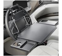 Paffenery Large Car Steering Wheel Tray Back Seat Headrest Tray with Phone Holder, Steering Wheel Desk Food Table for Car Laptop Mount Steering Wheel for Large SUVs, Trucks & Vans,18"