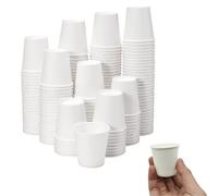 pafnisoin Paper Cups Party 200 PCS Mini Drinking Cup 60ml Disposable Cups for Hot & Cold Drinks