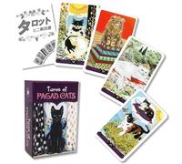 Pagan Cats Tarot Mini Pagan Cats Tarot Mini (Japanese Instruction Manual Included) FLATLAND Genuine Product, 78 Tarot Cards, Mini Size