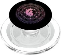 Pagan Crescent Moon Luna Animal Cat Occult Pastel Goth PopSockets PopGrip for MagSafe