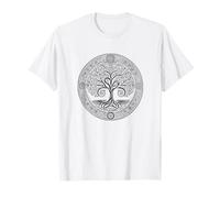 Pagan Elder Tree Paganism Tree of Magic Ogham T-Shirt